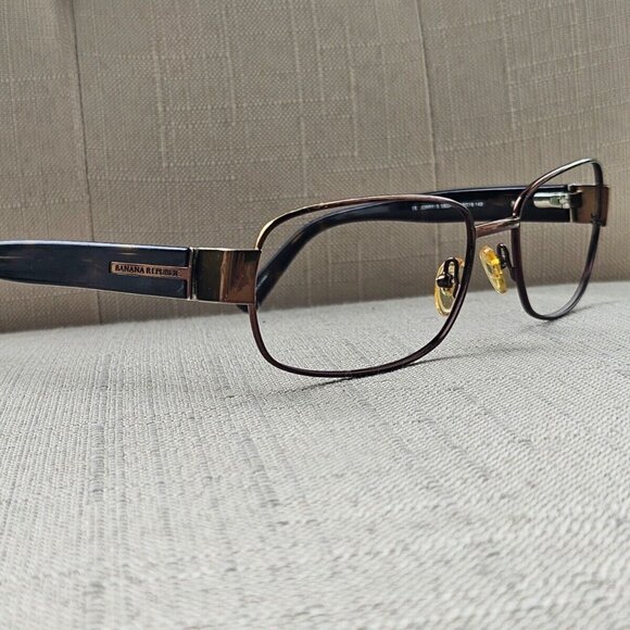 Banana Republic Men Eyeglasses Bronze Tone Glasses Frame JERRY/S 58[]18 140 - Picture 1 of 11
